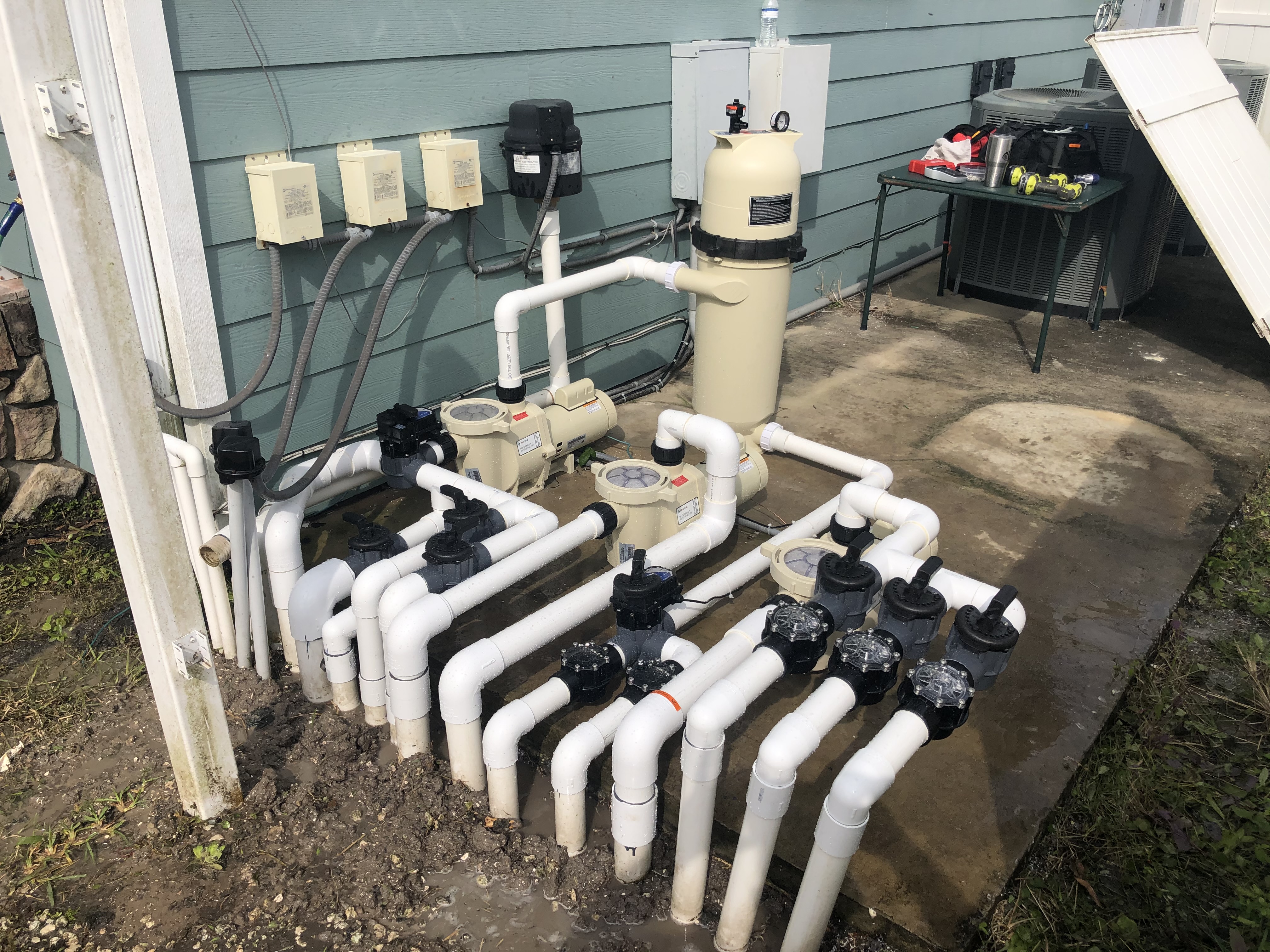 After Equipment pad renovation